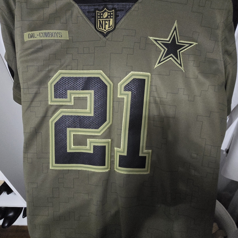 Dallas Cowboys Salute to Service women NFL Jersey